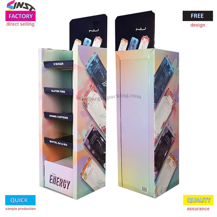 Energy potus ostentationis eculeus: color et notitia utens ad 