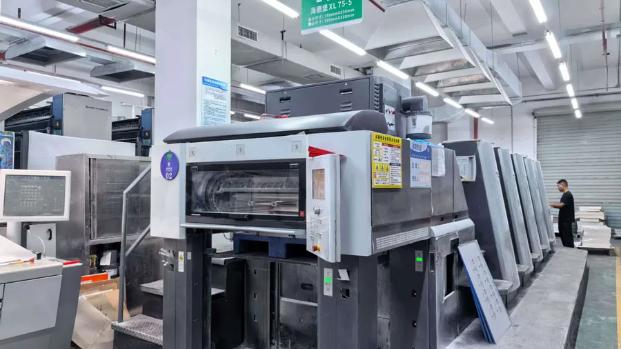 Quem dolorem puncta Heidelberga + linea productionis plene automated solvendi pro packaging customizatione?