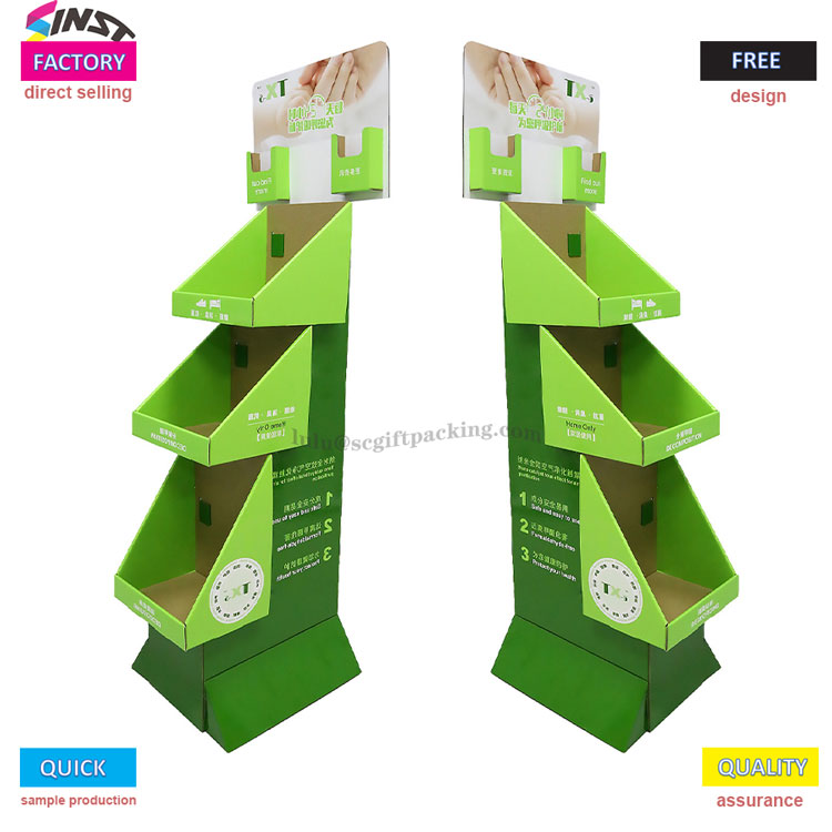 Color calamum cardboard display eculeo
