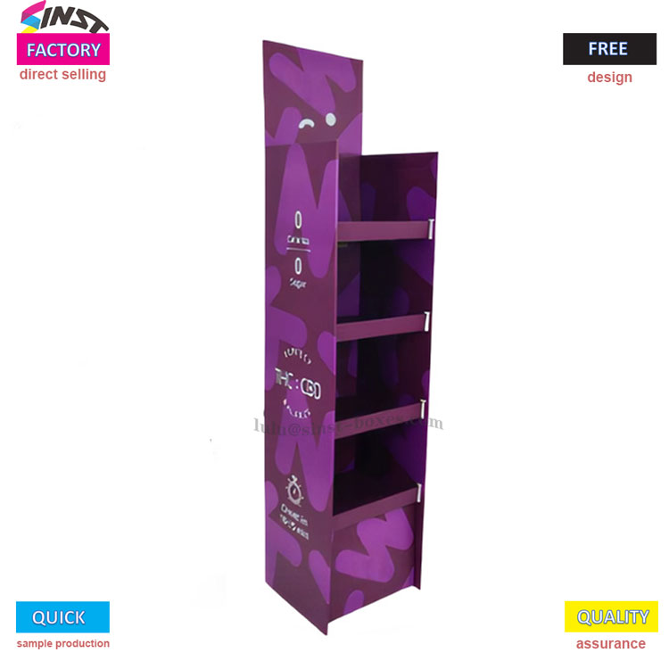 Plush keychain display rack