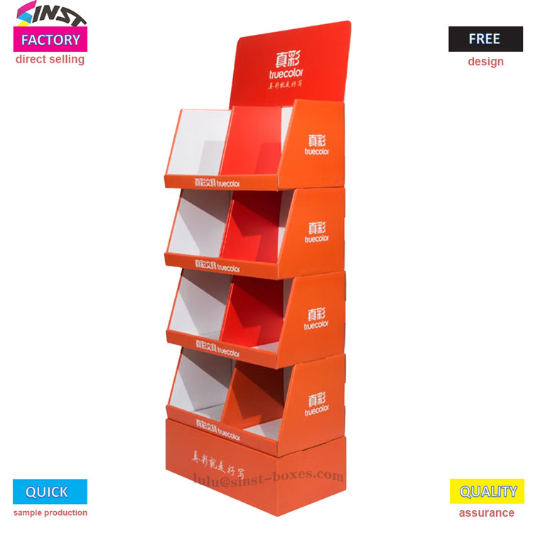 Charta Linteum Corrugated Box Display Rack