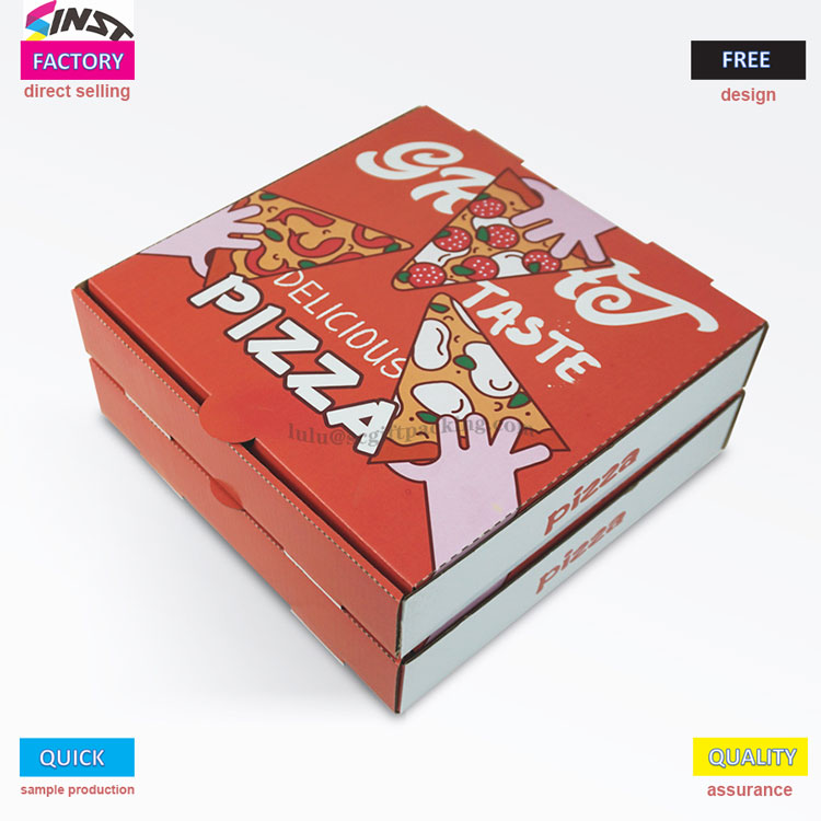 Rubrum densissima Cowhide pizza corrugated arca