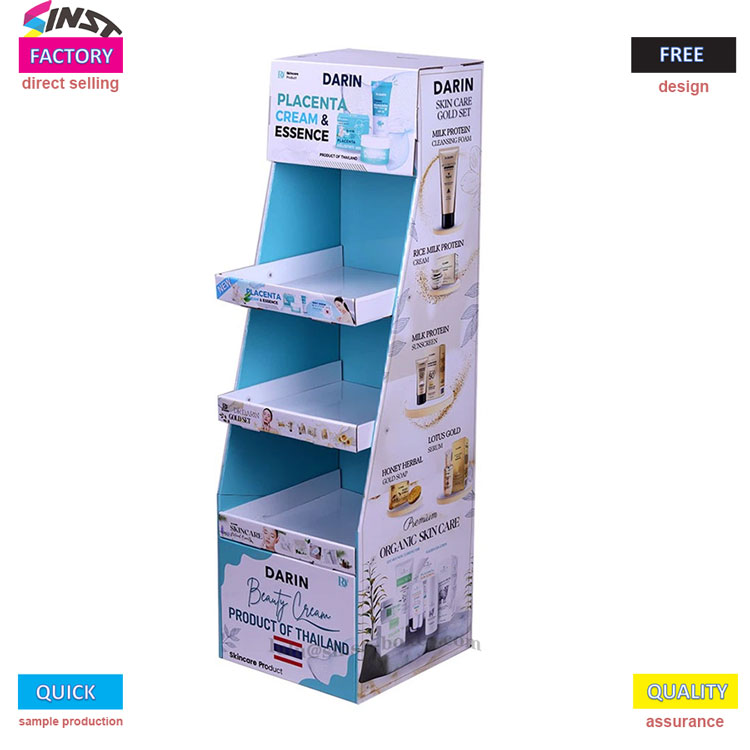 Skincare cardboard ostentationem eculeo